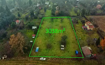 Prodej stavebního pozemku 3 038 m², Otaslavice