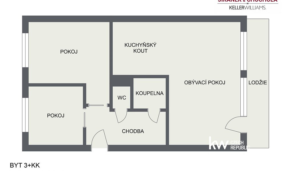 Prodej bytu 3+kk 61 m², Kladno – náhled fotky 7