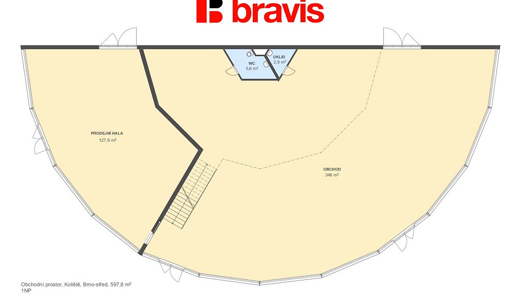 Prodej obchodních prostor 600 m², Brno – náhled fotky 6