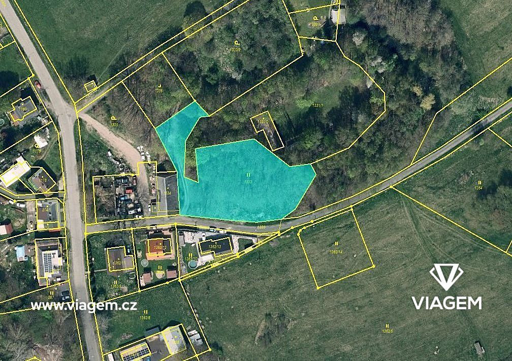 Zahrada 2 971 m², Podíl 30 % o výměře 880 m² – pohled 3