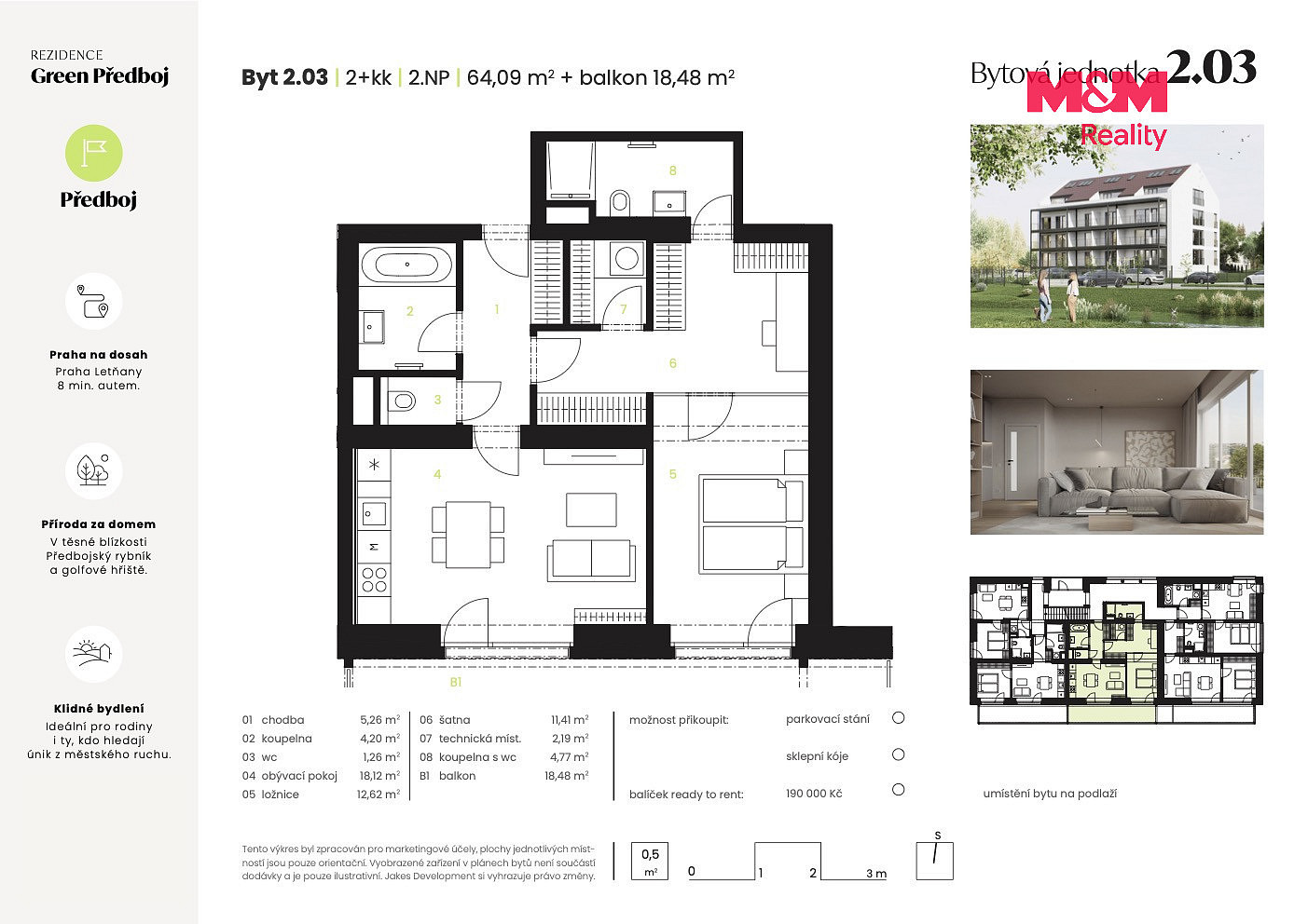 Prodej bytu 2+kk 64 m² – fotografie 5