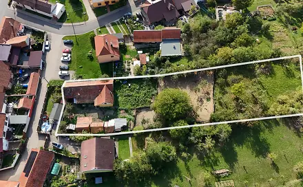 Prodej stavebního pozemku 2 322 m², Záhorovice, okres Uherské Hradiště