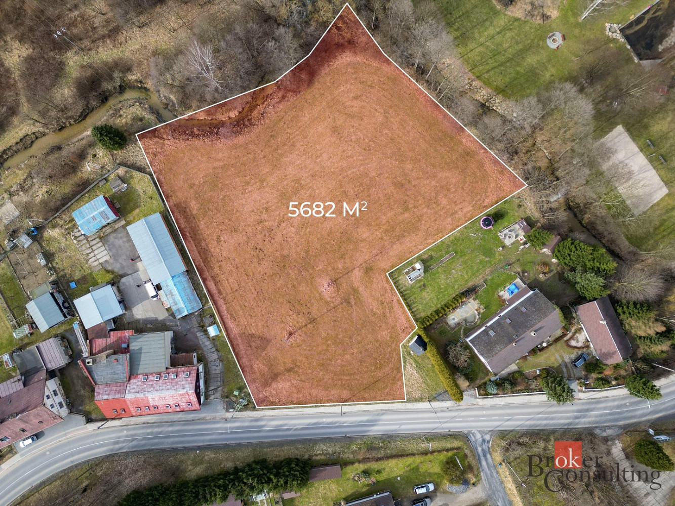 Prodej komerčního pozemku 5 682 m² – fotografie 4