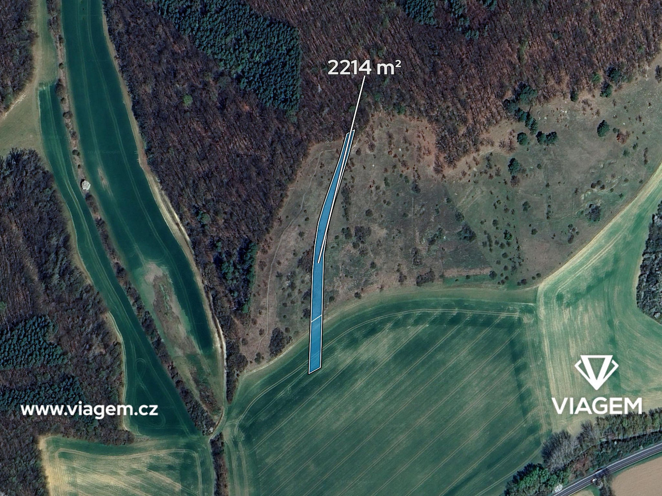 Prodej pole 820 m² – fotografie 2