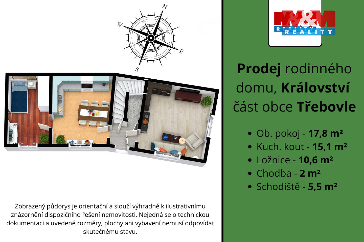 Prodej domu 51 m² s pozemkem 525 m² – pohled 5