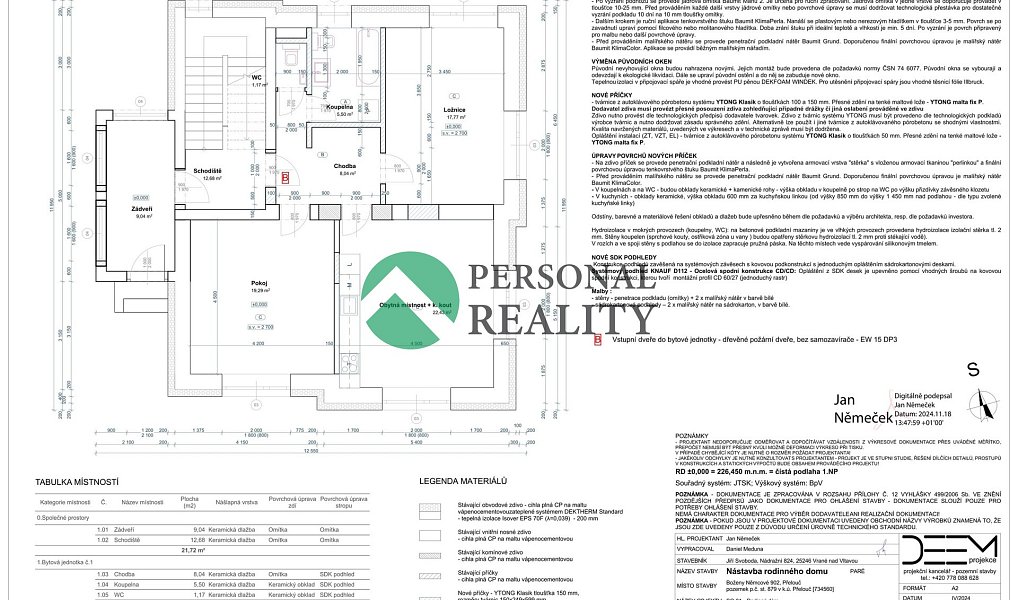 Prodej bytu 3+kk 74 m², Přelouč – náhled fotky 14
