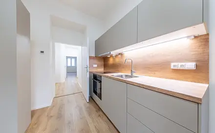 Pronájem bytu 1+1 45 m², Andrštova, Praha 8 - Libeň