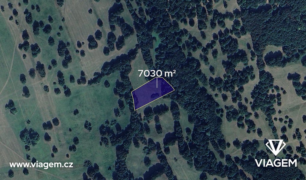 Prodej pole 7 030 m², Tvarožná Lhota – náhled fotky 2