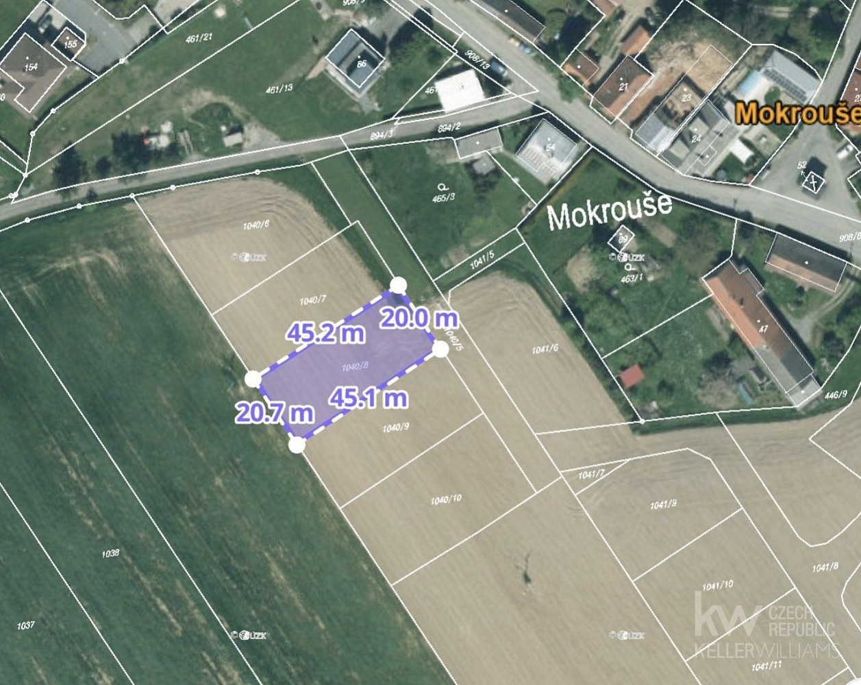 Prodej stavebního pozemku 919 m² – fotografie 2