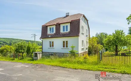 Prodej domu 116 m² s pozemkem 2 860 m², Nádražní, Jiřetín pod Jedlovou, okres Děčín