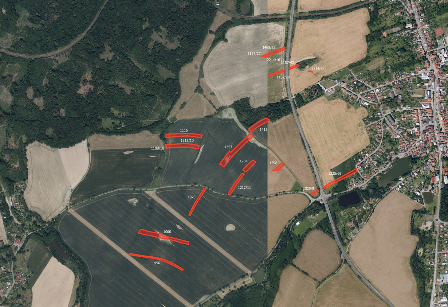 Prodej pole 31 302 m²