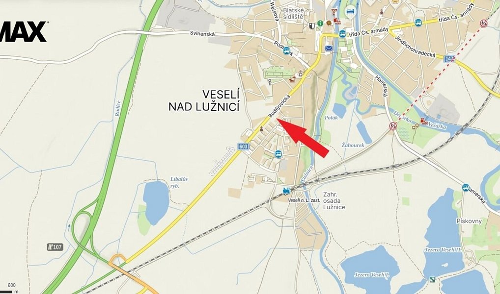 Prodej komerčního pozemku 2 803 m², Veselí nad Lužnicí – náhled fotky 4