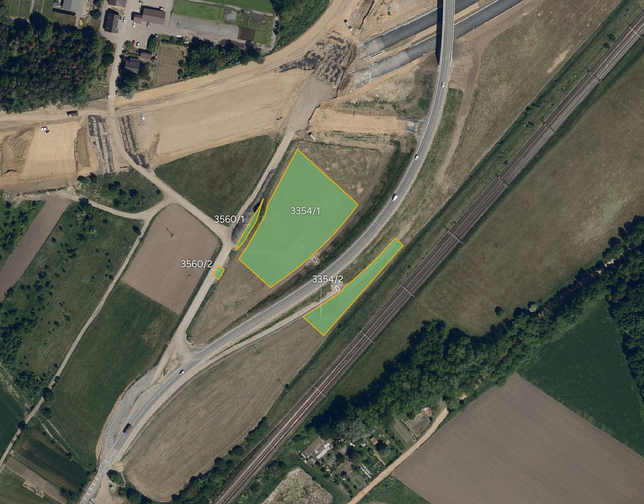 Prodej pole 7 462 m²