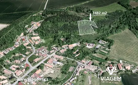 Prodej lesa 3 501 m², Vinaře, okres Kutná Hora
