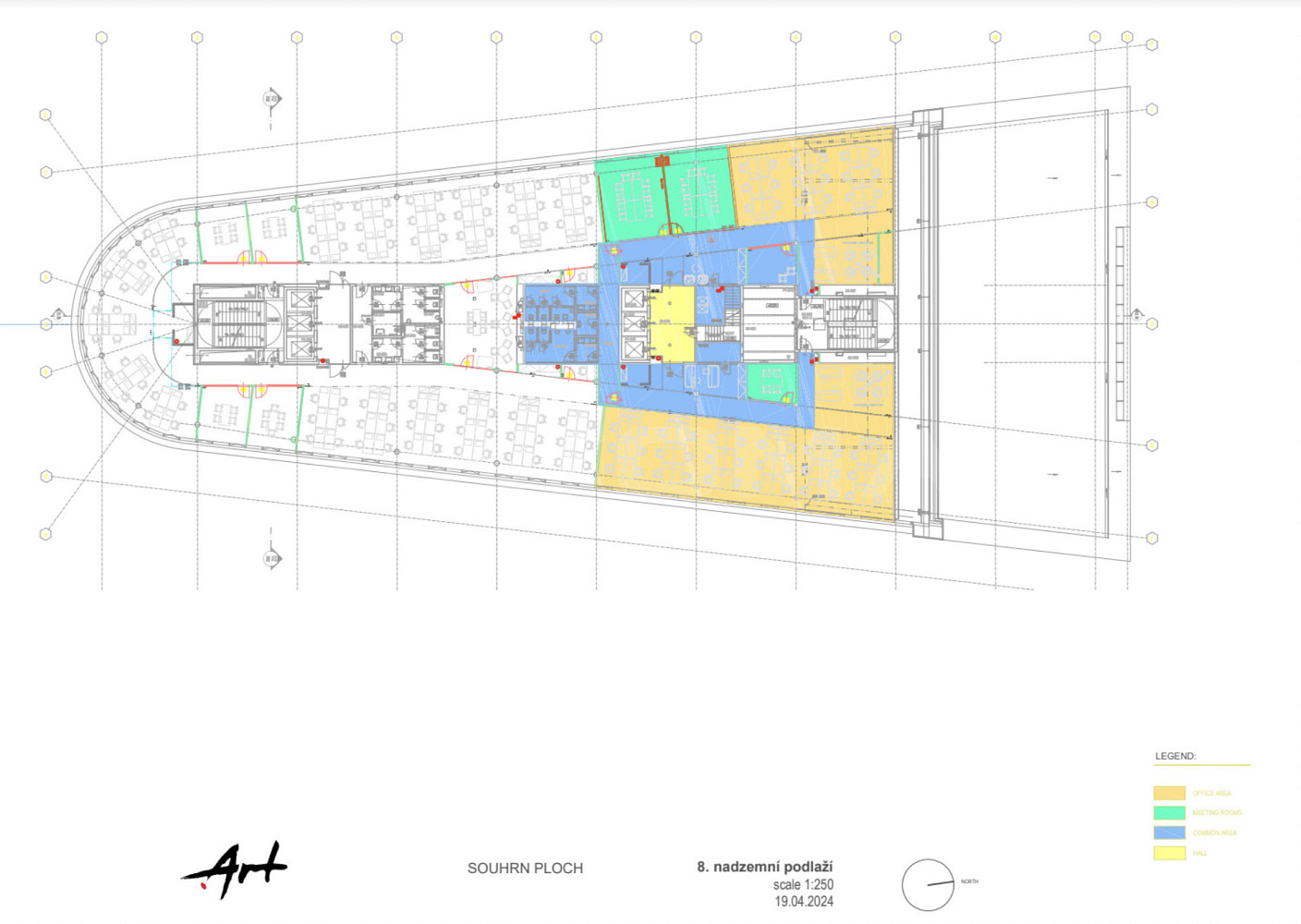 Pronájem kanceláře 1 326 m² – fotografie 4