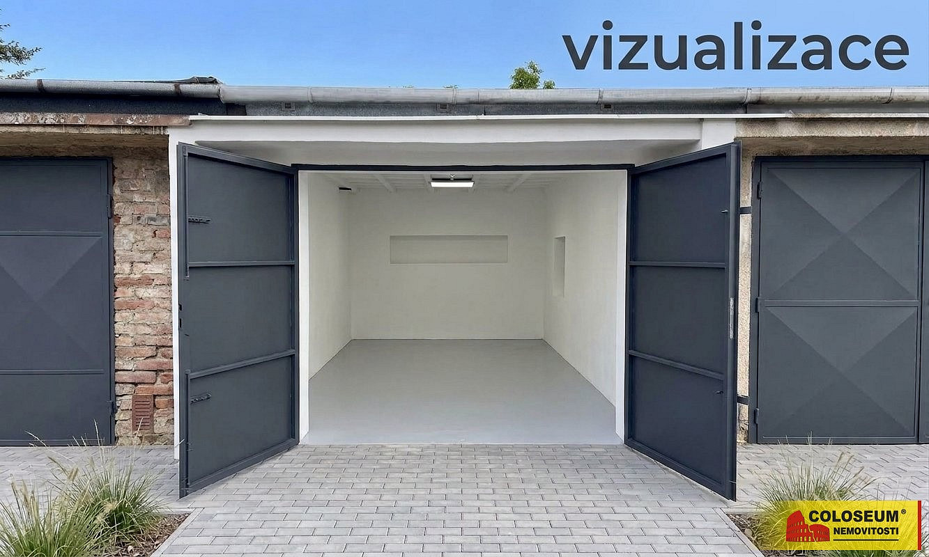 Ivančice - Letkovice, garáž 22 m2, řadová, možnost zavedení elektřiny - garáž – fotografie 5