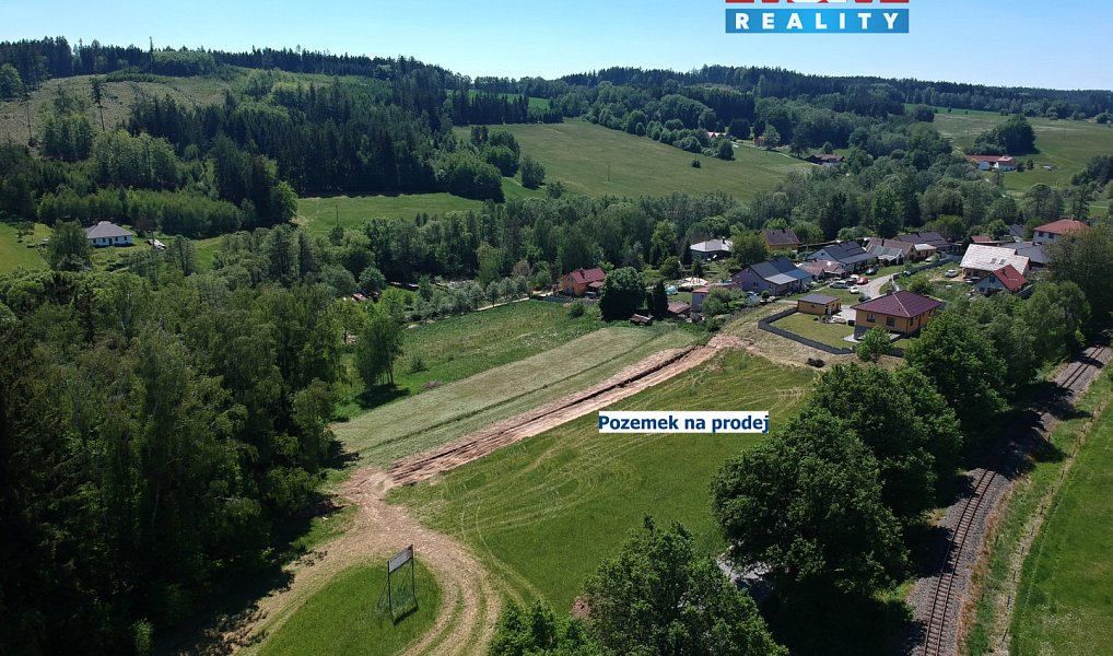 Prodej stavebního pozemku 1 118 m², Včelnička – náhled fotky 2