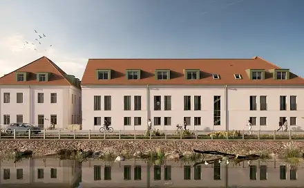 Prodej bytu 1+kk 28 m², Nábřeží, Brandýs nad Labem-Stará Boleslav - Stará Boleslav, okres Praha-východ