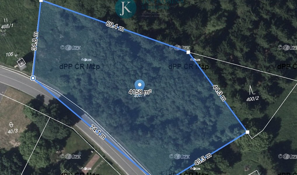 Prodej komerčního pozemku 4 072 m², Nová Ves v Horách – náhled fotky 8