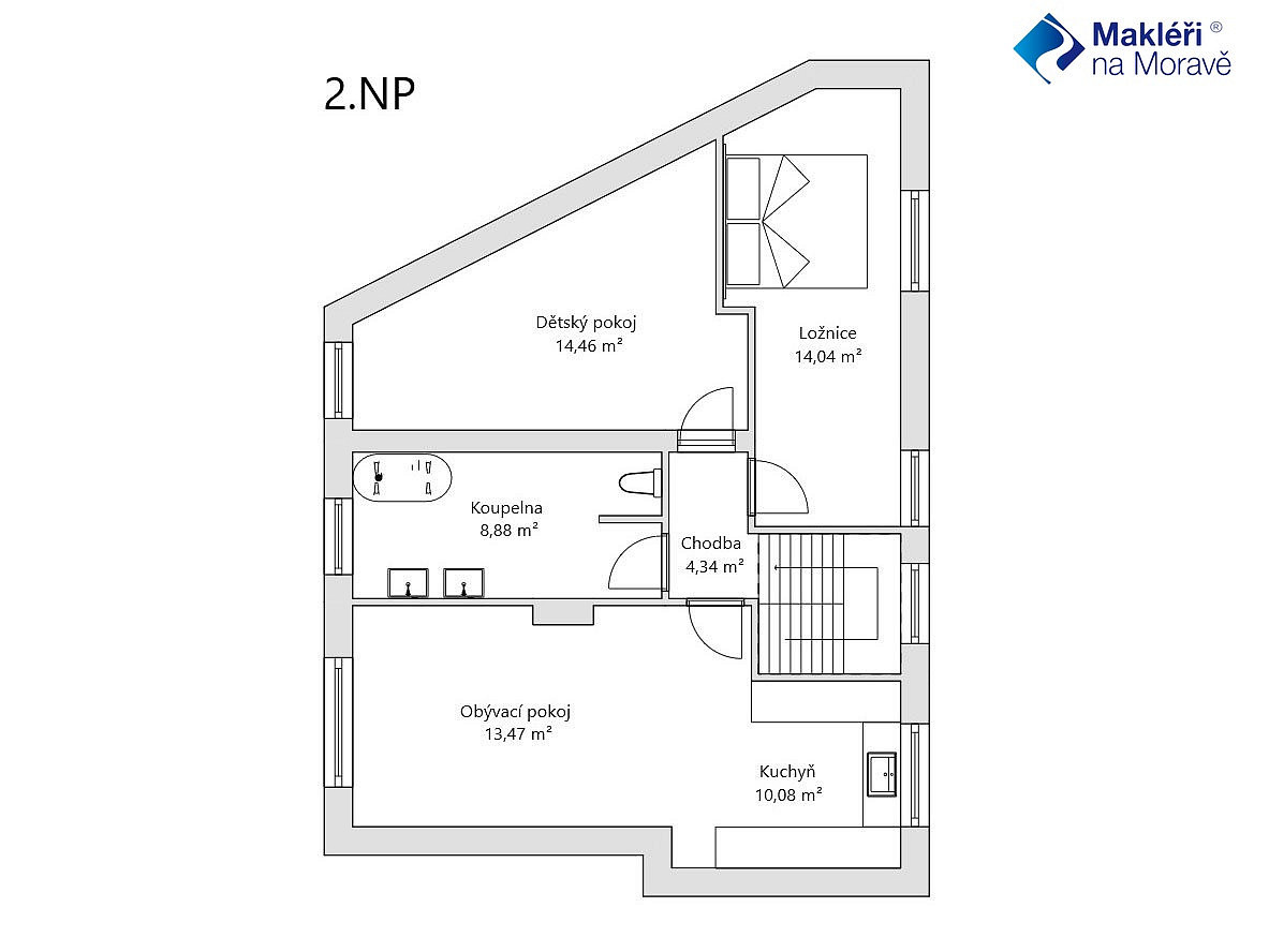 Prodej domu 166 m² s pozemkem 174 m² - Widok 5