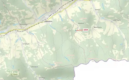 Dražba lesa 4 417 m², Nový Hrozenkov
