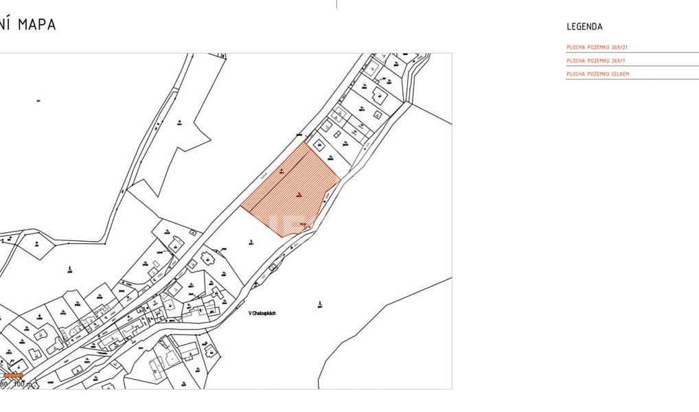Prodej stavebního pozemku 5 321 m², Úholičky – náhled fotky 2