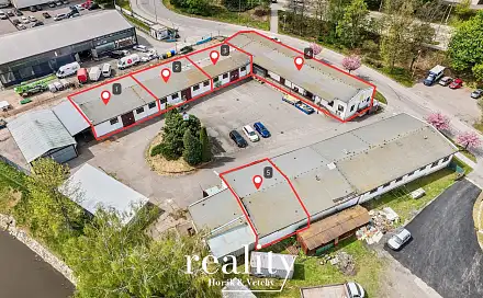 Pronájem skladovacích prostor 180 m², Polenská, Jihlava