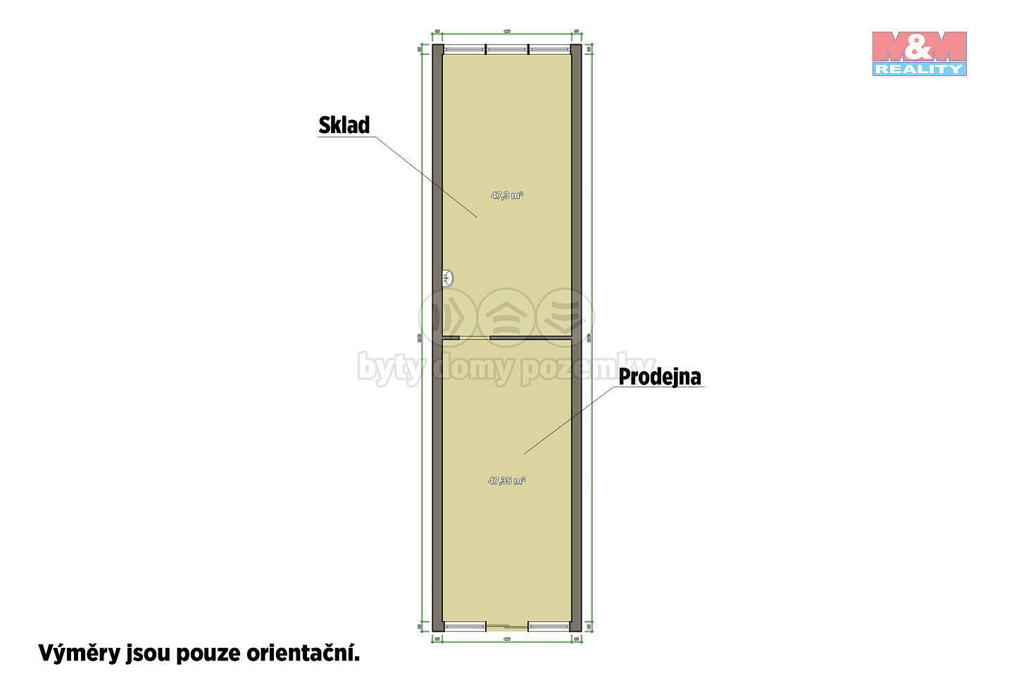 Pronájem obchodních prostor 91 m² — photo 2