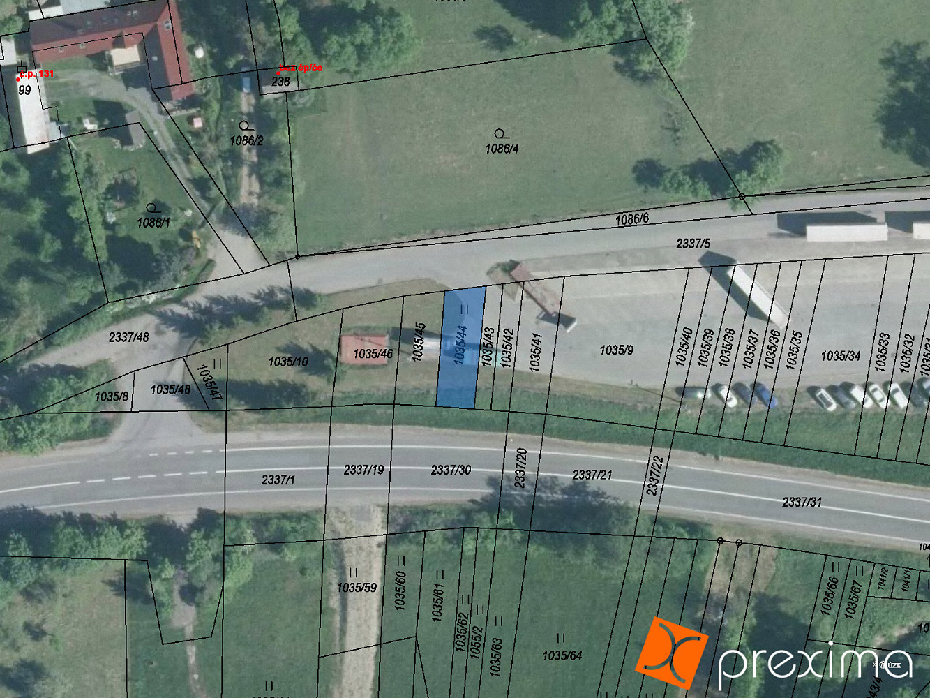 Prodej komerčního pozemku 75 m²