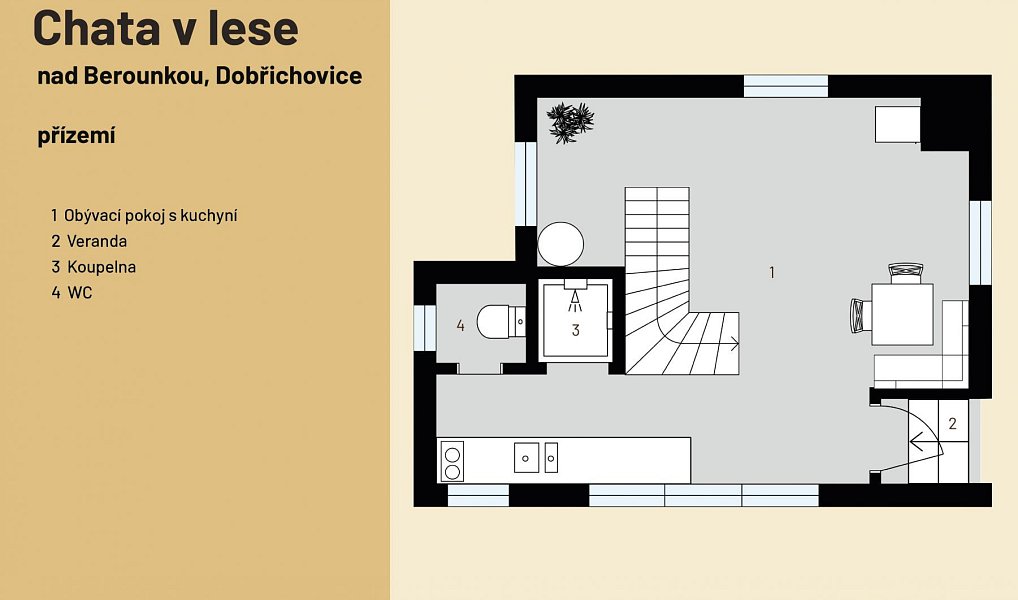 Prodej chaty/chalupy 33 m² s pozemkem 33 m², Dobřichovice – náhled fotky 28