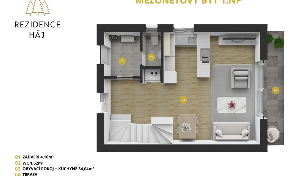 Prodej bytu 3+kk 81 m², Háj ve Slezsku – náhled fotky 4