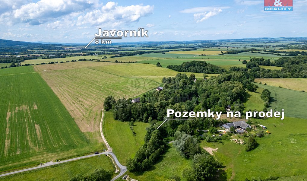 Prodej stavebního pozemku 7 089 m², Vlčice – náhled fotky 5