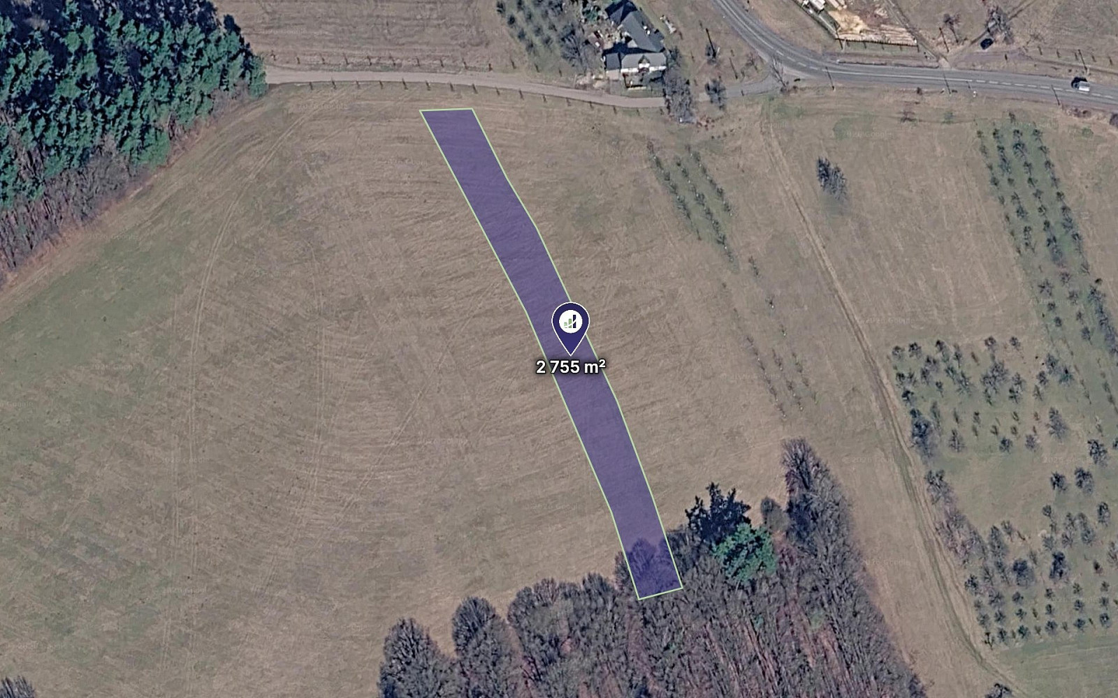 Prodej pole 2 755 m² rezervováno