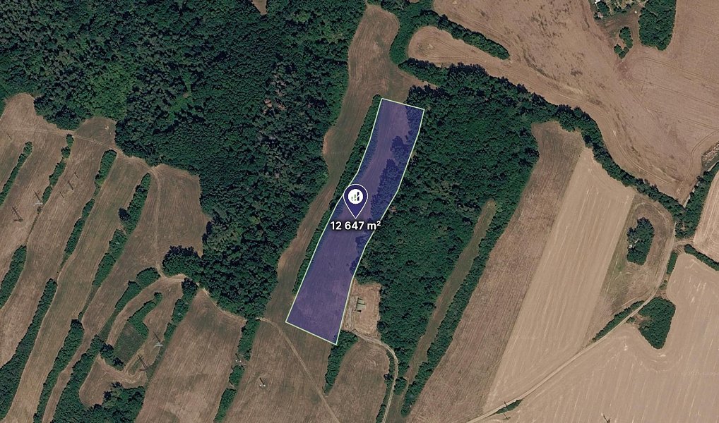 Prodej pozemku, 12647 m², Třebíč, Stařeč