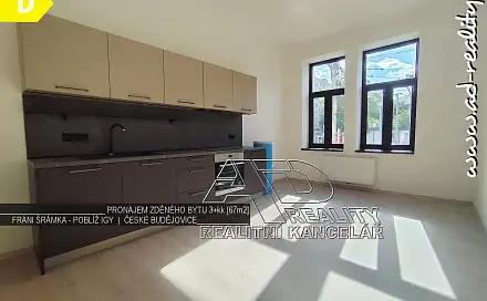 Pronájem bytu 3+kk 65 m²