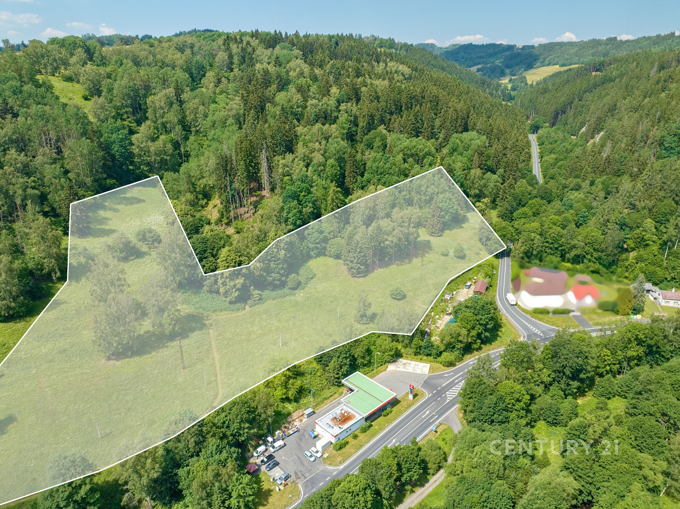Prodej stavebního pozemku 18 621 m² – fotografie 5