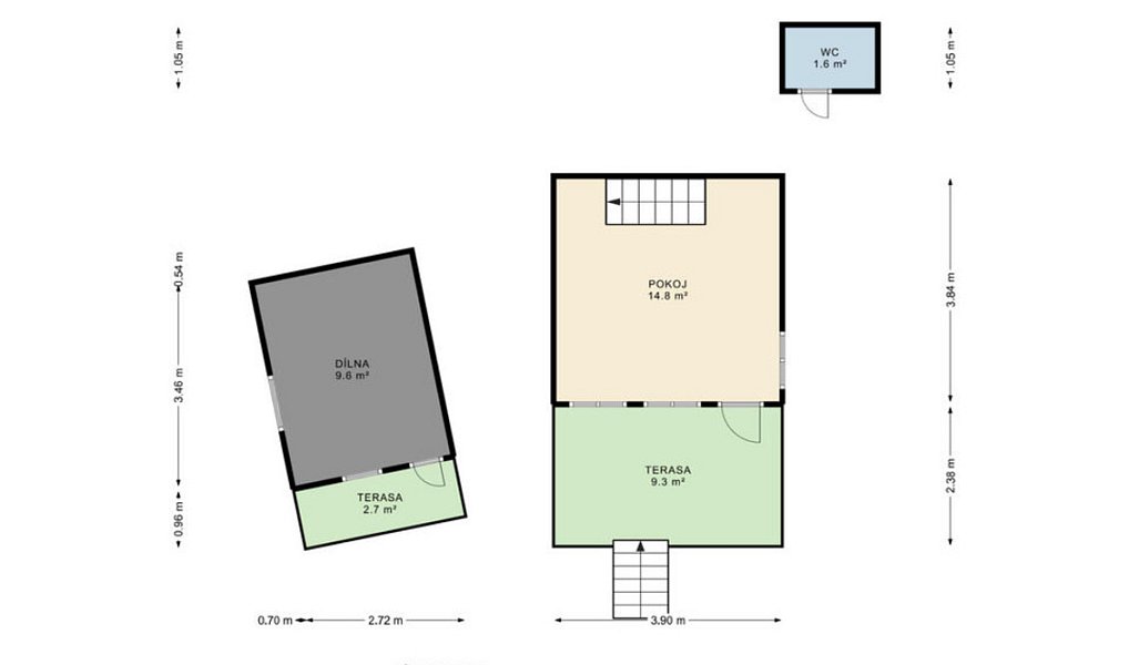 Prodej chaty/chalupy 29 m² s pozemkem 531 m², Bechyně – náhled fotky 5
