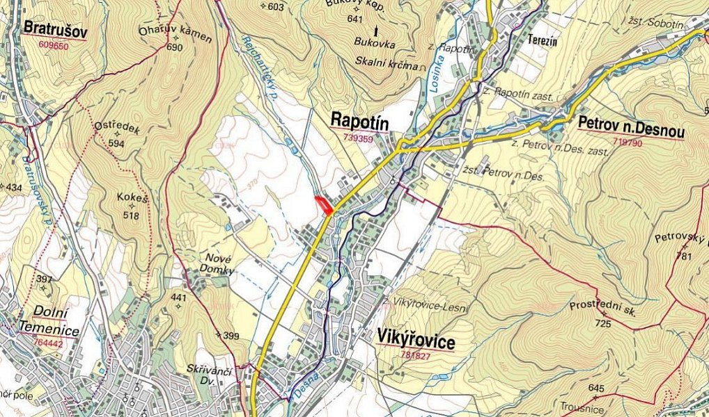 Prodej stavebního pozemku 15 153 m², Rapotín – náhled fotky 6