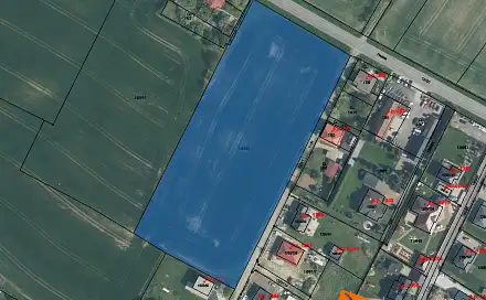 Prodej pole 1 231 m², Vratimov, okres Ostrava-město