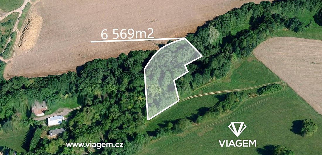 Prodej pole 1 654 m²