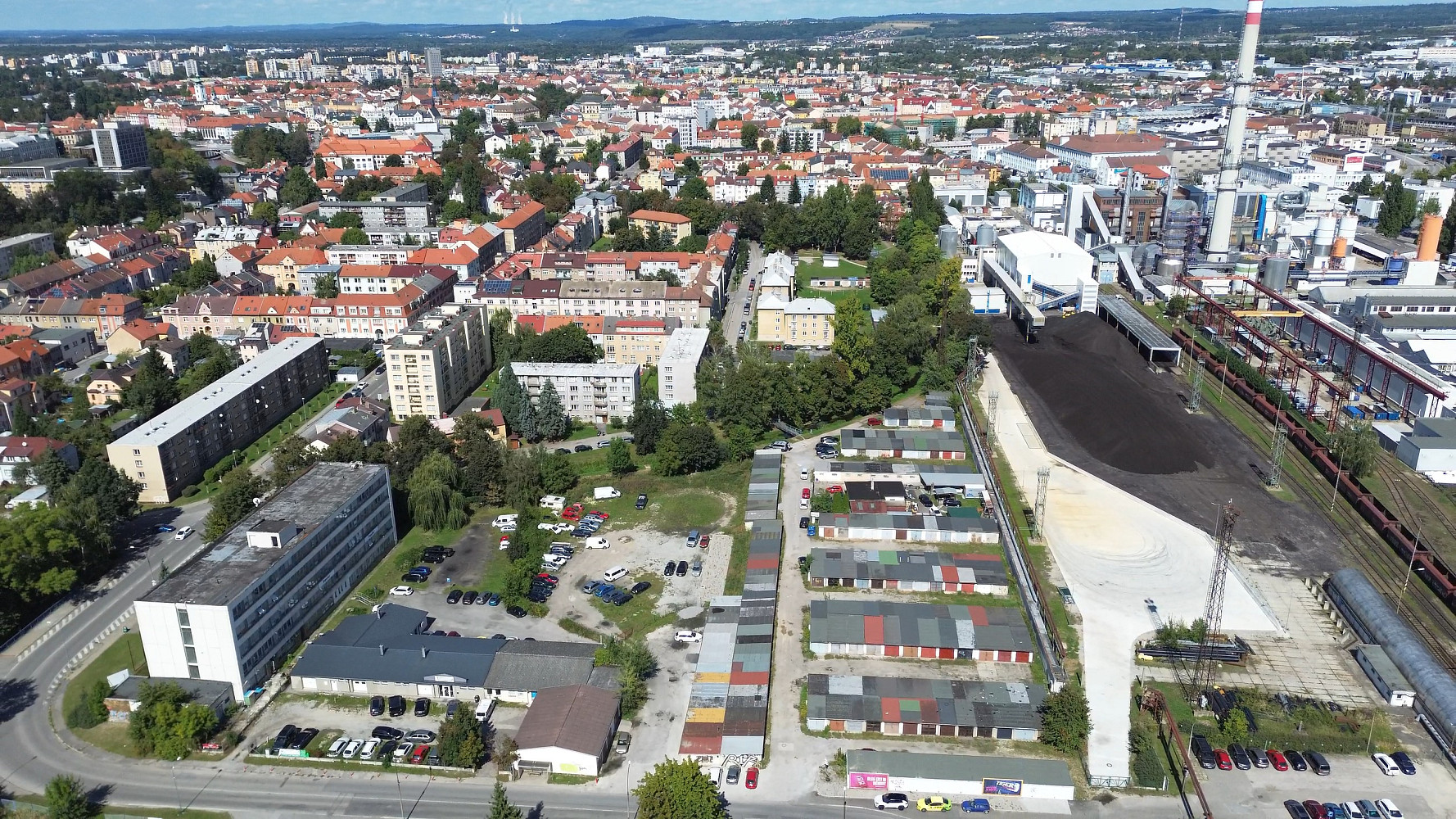 Prodej zděné garáže – ul. Čechova, České Budějovice. – pohled 5