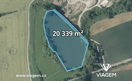 Prodej vodní plochy 1 595 m², Chářovice, okres Benešov