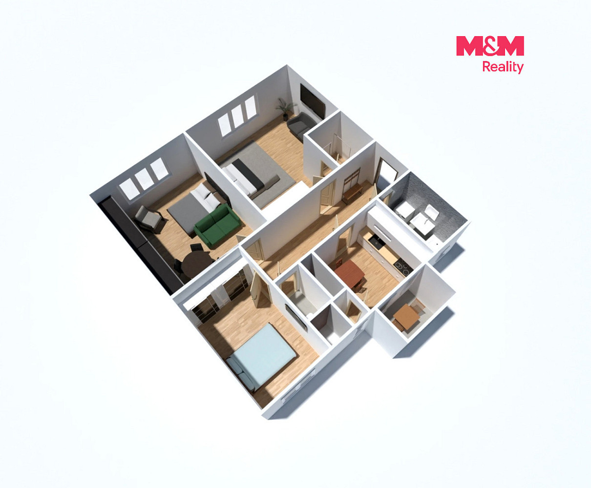Prodej bytu 3+1 99 m² – fotografie 5