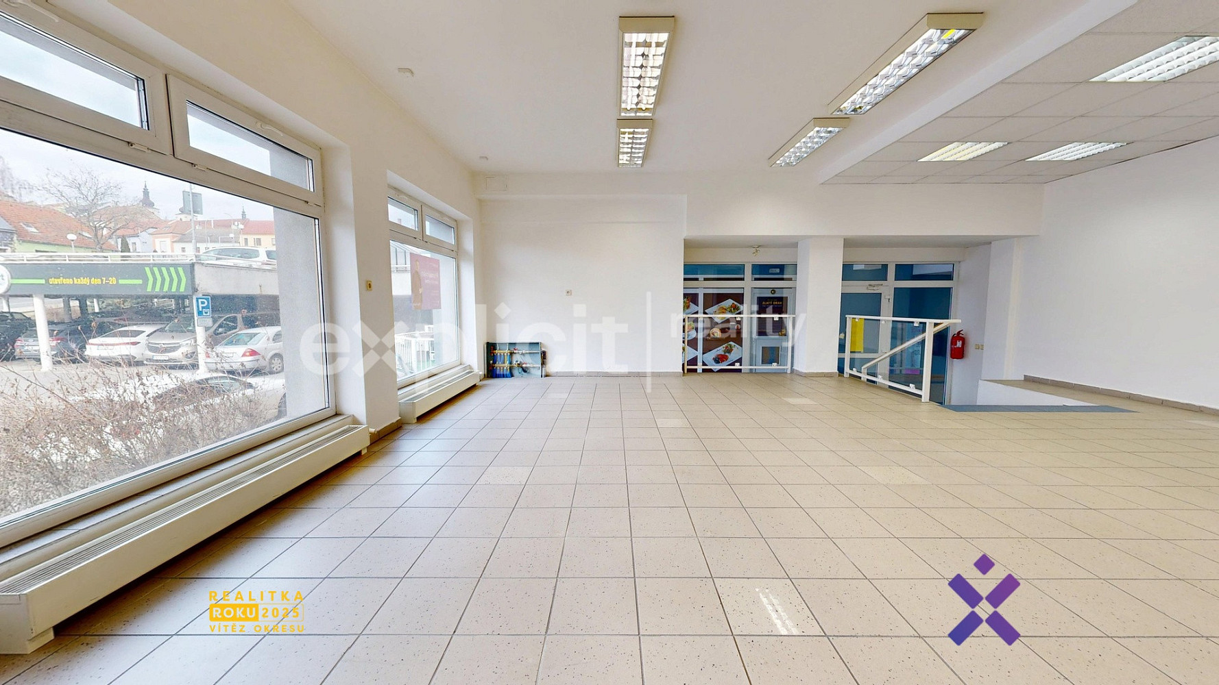 Pronájem obchodních prostor 108 m²