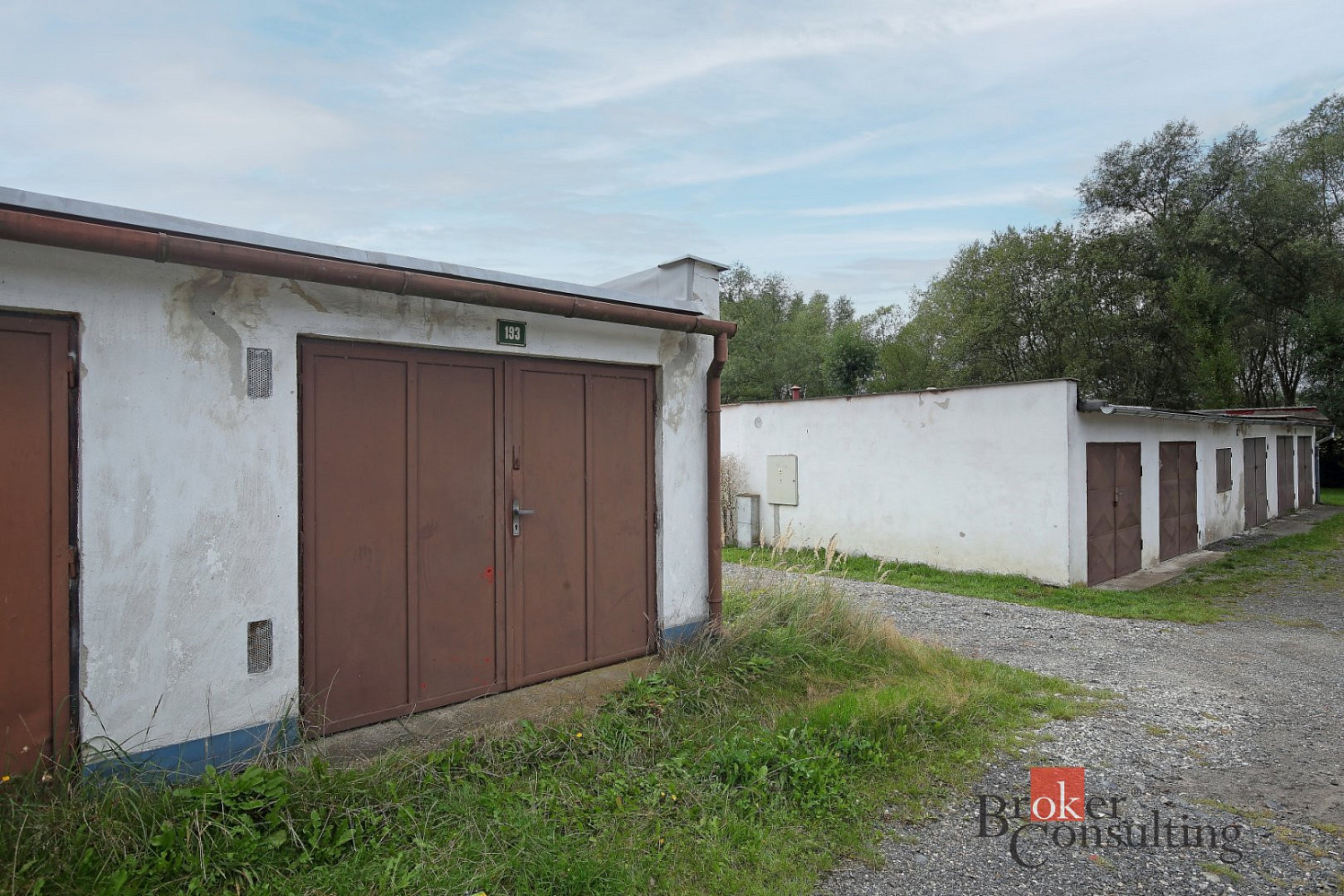 Prodej zděné garáže 21 m2 s elektřinou Stráž pod Ralskem