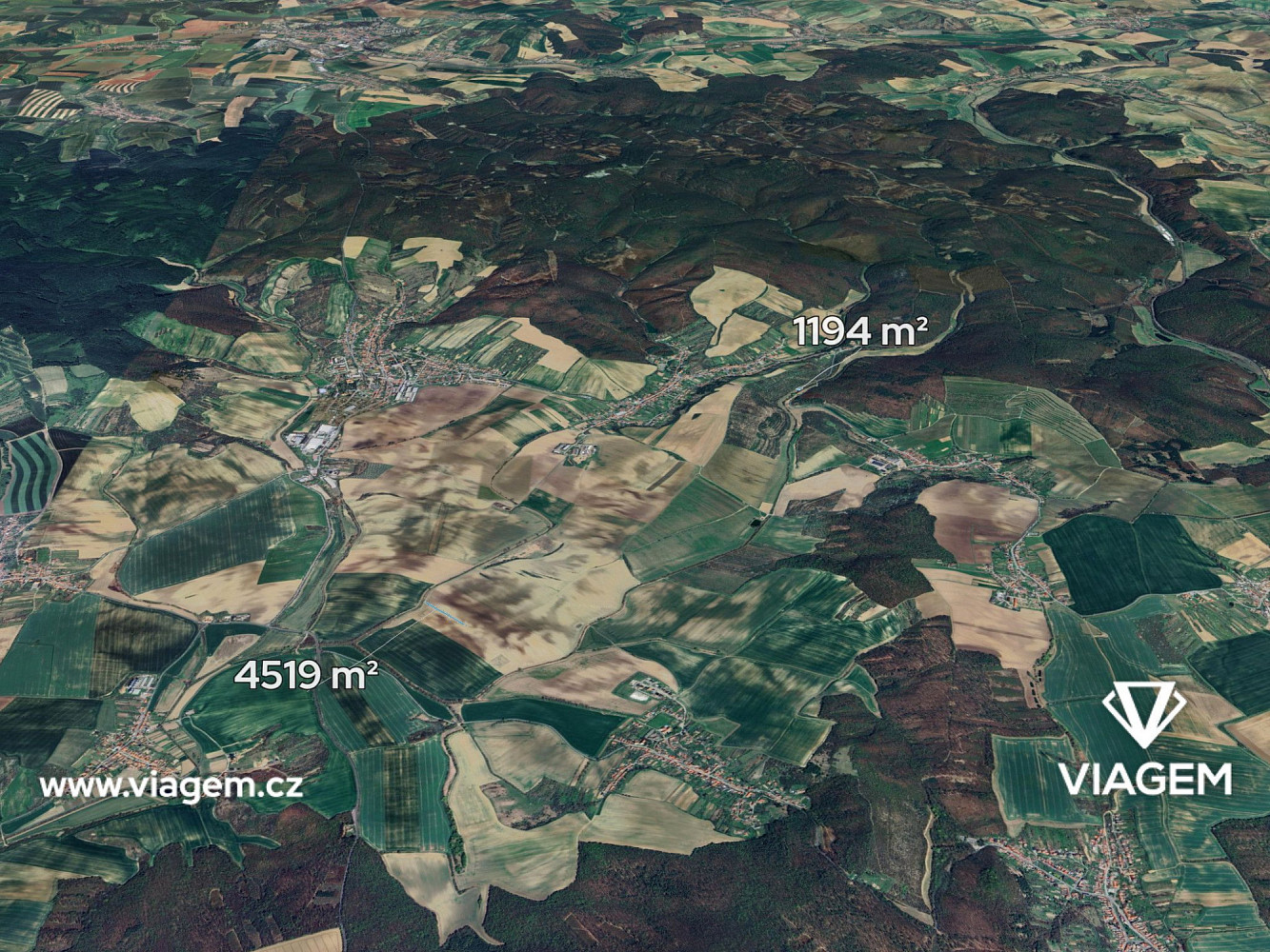 Prodej pole 1 375 m²