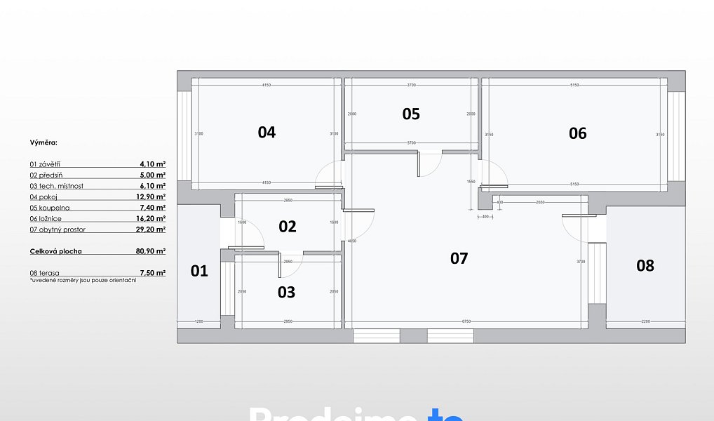 Prodej domu 81 m² s pozemkem 460 m², Hevlín – náhled fotky 23