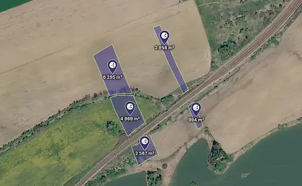 Prodej pole 4 451 m², Mýto, okres Rokycany