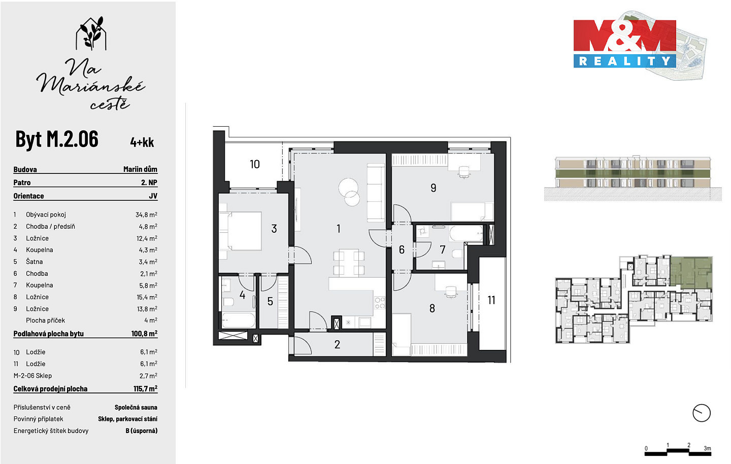 Prodej bytu 4+kk 101 m² — photo 3