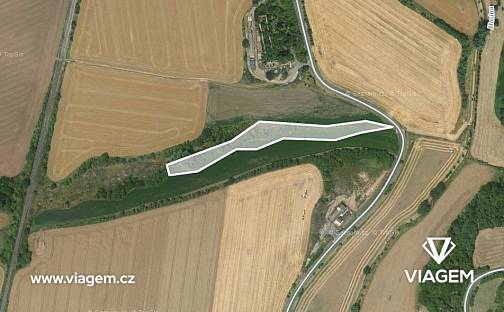 Prodej pole 3 572 m², Hřivice, okres Louny